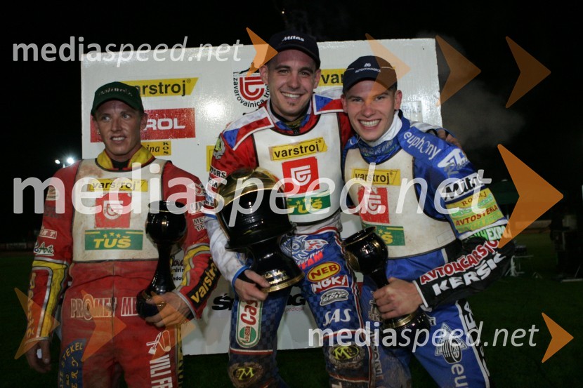 Matej Ferjan, Madžarska - Slovenija, Lukas Dryml - Češka in Matej Žagar - AMTK LjubljanaSPEEDWAY, 8. Zlata čelada