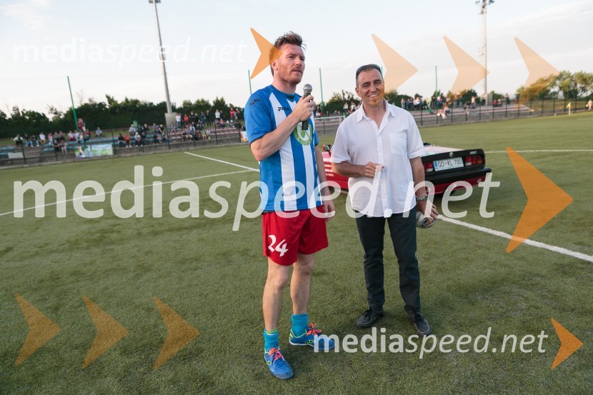  Matej Mavrič Rožič, nogometaš;  Ervin Čurlič, novinarMatej Mavrič Rožič, poslovilna tekma