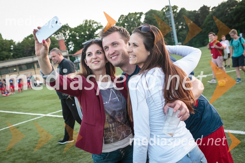  ... ;  Denis Avdić, voditelj;  ... Matej Mavrič Rožič, poslovilna tekma