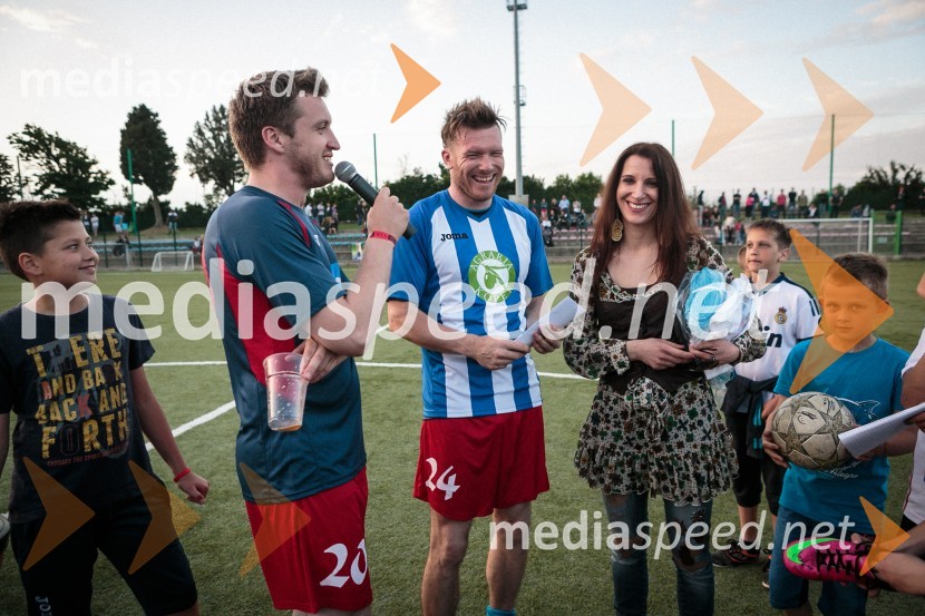  Denis Avdić, voditelj;  Matej Mavrič Rožič, nogometaš;  ... Matej Mavrič Rožič, poslovilna tekma