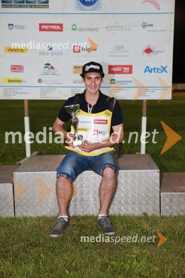  Žiga Kovačič, speedwayist (AMD Krško)Pavlic ugnal Žagarja v Lendavi