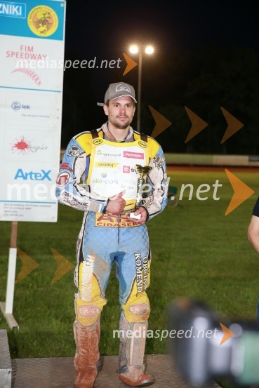  Matic Voldrih, speedwayist (AMTK Ljubljana)Pavlic ugnal Žagarja v Lendavi