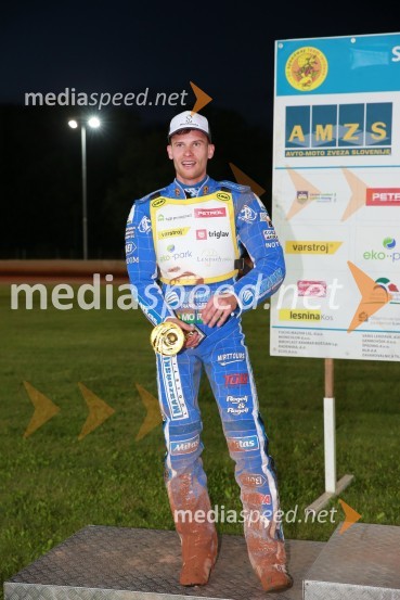  Matej Žagar, speedwayist (Slovenija)Pavlic ugnal Žagarja v Lendavi