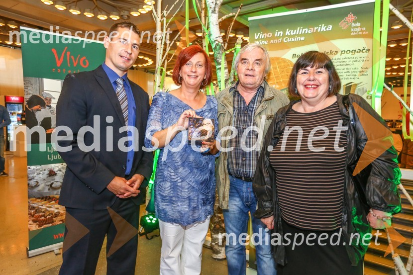  Peter Črnič, direktor RIC Bela krajina;  Jerneja  Kamnikar, ustanoviteljica in direktorica Vivo Catering;  Lado  Leskovar, pevec in ambasador Unicef;  Verica Leskovar, Turizem LjubljanaUvod v Jurjevanje v Beli krajini