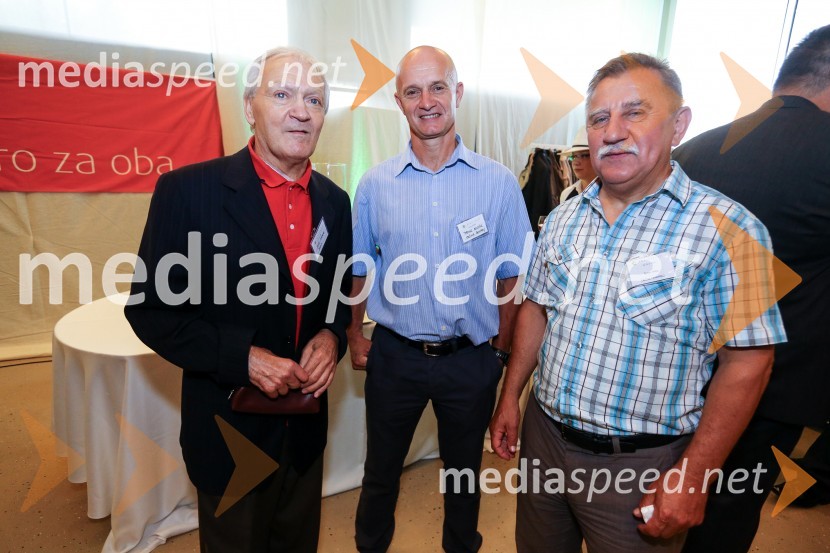  Jože Stegne, podpredsednik Društva Slovensko Hrvaškega prijateljstva;  Branislav  Adlešič, podžupan občine Črnomelj;  Štefan Misja, podžupan občine ČrnomeljUvod v Jurjevanje v Beli krajini