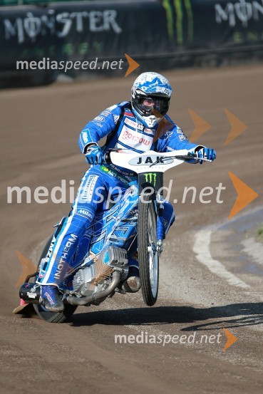 Žagar prvič v vlogi zmagovalca zadnje dirke