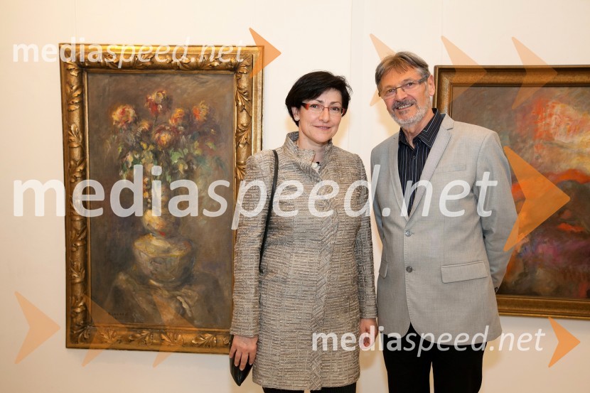  Mateja Meden Šerbelj; dr.  Ferdinand Šerbelj, muzejski svetnik25 let Galerije Hest in otvoritev razstave impresionistov