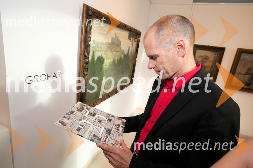  dr. Uroš Grilc, minister za kulturo25 let Galerije Hest in otvoritev razstave impresionistov