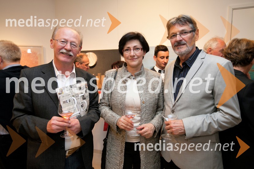  ... ;  Mateja Meden Šerbelj; dr.  Ferdinand Šerbelj, muzejski svetnik25 let Galerije Hest in otvoritev razstave impresionistov