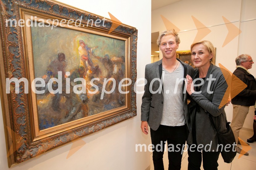  Enej Šarkanj, Galerija Hest;  Julija Špringer25 let Galerije Hest in otvoritev razstave impresionistov