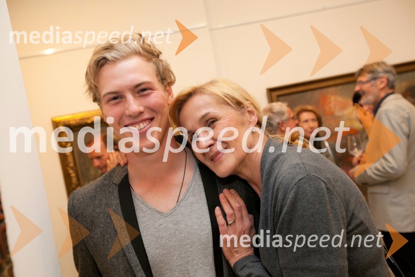  Enej Šarkanj, Galerija Hest;  Julija Špringer25 let Galerije Hest in otvoritev razstave impresionistov