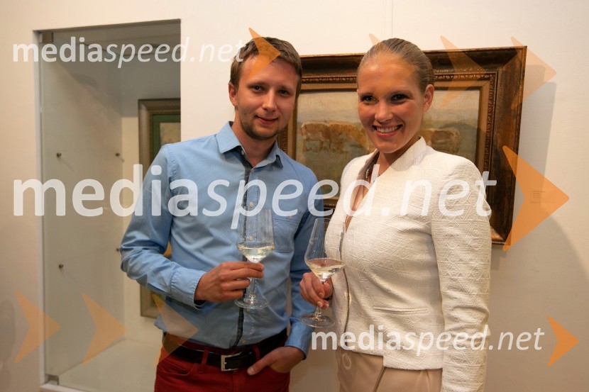  Jurij Štukovnik, direktor, Tovarna idej;  Tajda Šarkanj, Galerija Hest25 let Galerije Hest in otvoritev razstave impresionistov