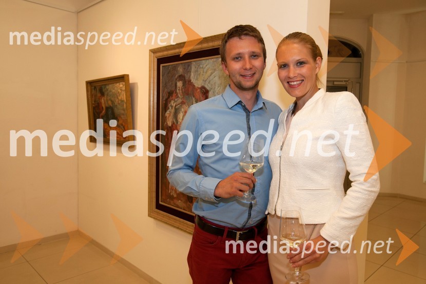  Jurij Štukovnik, direktor, Tovarna idej;  Tajda Šarkanj, Galerija Hest25 let Galerije Hest in otvoritev razstave impresionistov