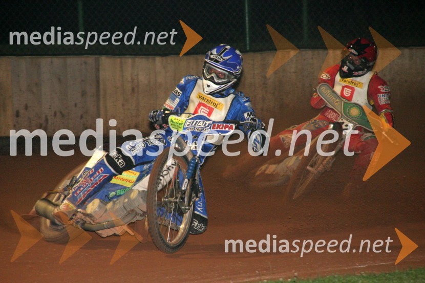 Matej Žagar, AMTK Ljubljana in Matej Ferjan, Madžarska - SlovenijaSPEEDWAY, 8. Zlata čelada