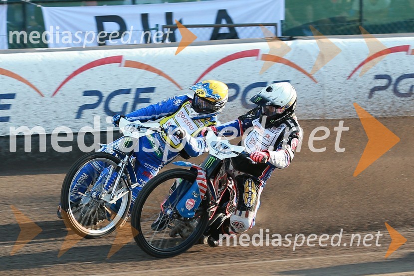  Matej Žagar, speedwayist (Slovenija);  Greg  Hancock, speedwayist (ZDA)Žagar izvrsten tretji v Pragi