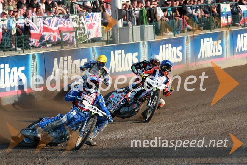  Fredrik  Lindgren, speedwayist (Švedska);  Matej Žagar, speedwayist (Slovenija);  Chris Harris, speedwayist (Velika Britanija);  Niels-Kristian  Iversen, speedwayist (Danska)Žagar izvrsten tretji v Pragi