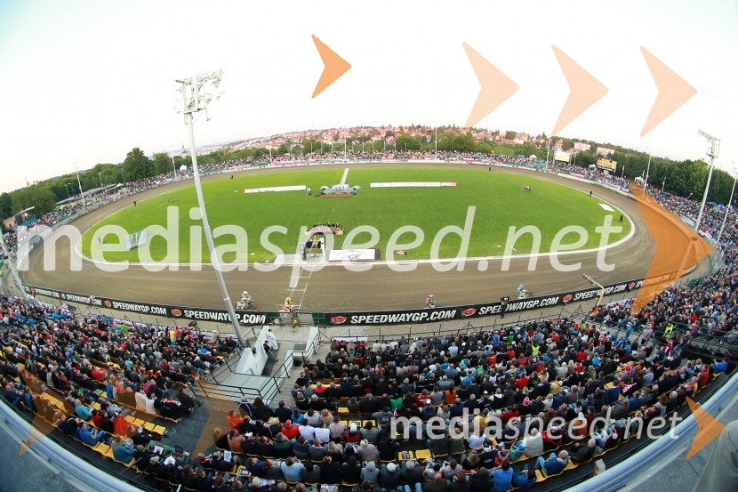 Speedway stadion Marketa, Praga, ČeškaŽagar izvrsten tretji v Pragi