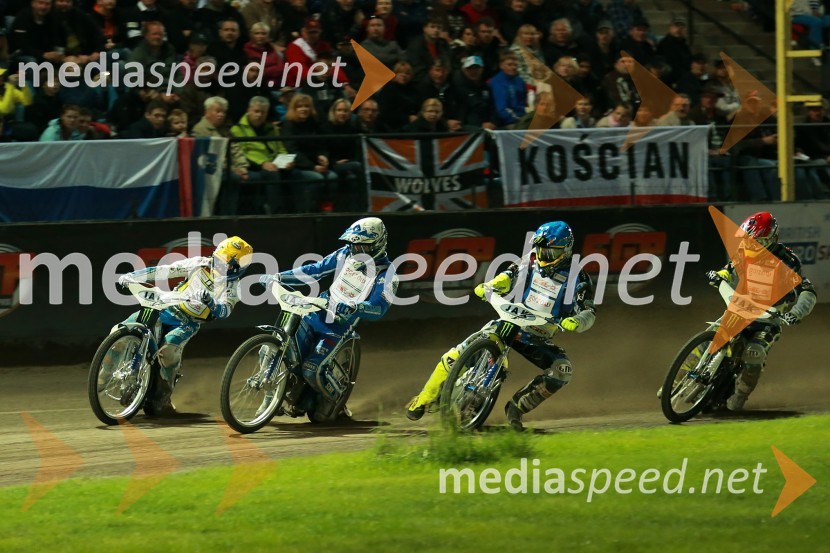  Nicki  Pedersen, speedwayist (Danska);  Matej Žagar, speedwayist (Slovenija);  Darcy  Ward, speedwayist (Avstralija);  Chris Holder, speedwayist (Avstralija)Žagar izvrsten tretji v Pragi