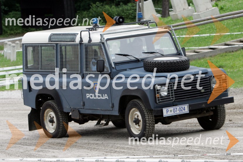 Na prizorišču so bili tudi policisti - tokrat brez radarjaRALLY, 3.Škoda rally Maribor