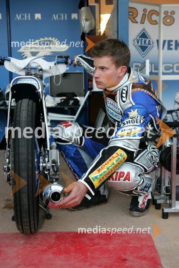 Matej Žagar (Slovenija)SPEEDWAY SGP 2007, VN Italije, dirka