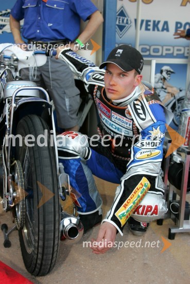 Matej Žagar (Slovenija)SPEEDWAY SGP 2007, VN Italije, dirka