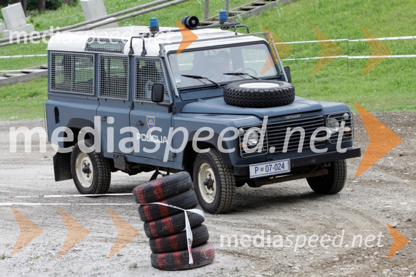 Na prizorišču so bili tudi policisti - tokrat brez radarjaRALLY, 3.Škoda rally Maribor