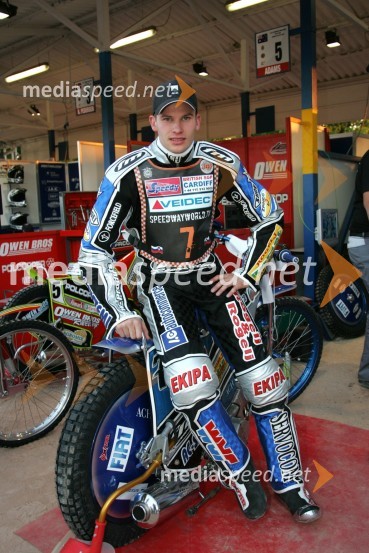 Matej Žagar (Slovenija)SPEEDWAY SGP 2007, VN Italije, dirka