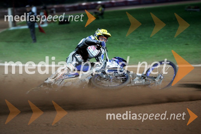 Matej Žagar, Slovenija in Rune HoltaSPEEDWAY SGP 2007, VN Italije, dirka