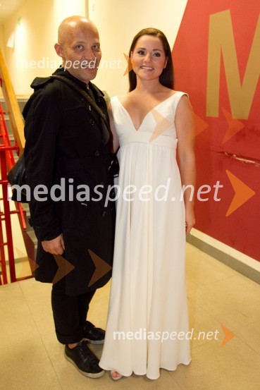 Zoran garevski, modni oblikovalec; Katarina Mala, pevkaV spomin: Zoran Garevski, modni oblikovalec