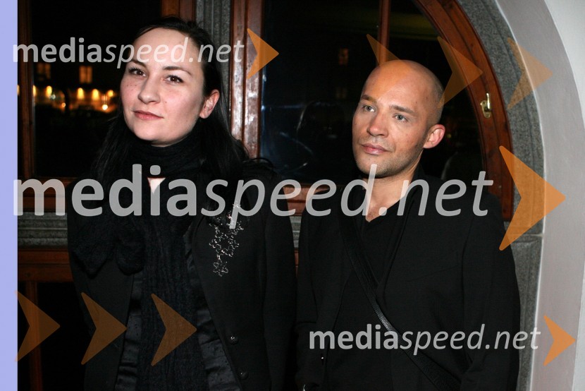 Nataša Peršuh in Zoran Garevski, modna oblikovalcaV spomin: Zoran Garevski, modni oblikovalec