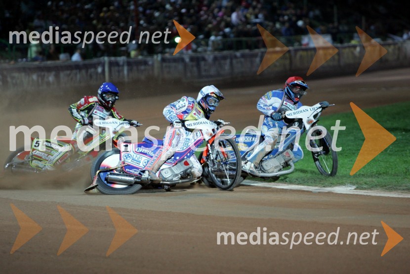 Leigh Adams, Avstralija, Jason Crump, Avstralija in ...SPEEDWAY SGP 2007, VN Italije, dirka
