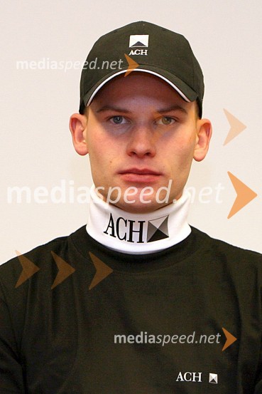 Matej Žagar, speedwayistTiskovna konferenca AMZS in AMTK Ljubljana