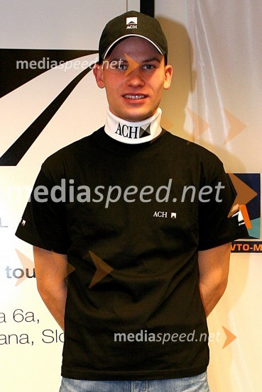 Matej Žagar, speedwayistTiskovna konferenca AMZS in AMTK Ljubljana