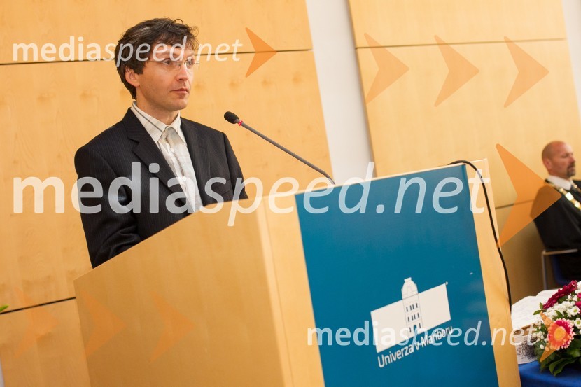 prof. dr. Matjaž Branko  Jurič,  Fakulteta za elektrotehniko, računalništvo in informatiko, Univerza v MariboruPromocija doktorjev znanosti UM, junij 2014