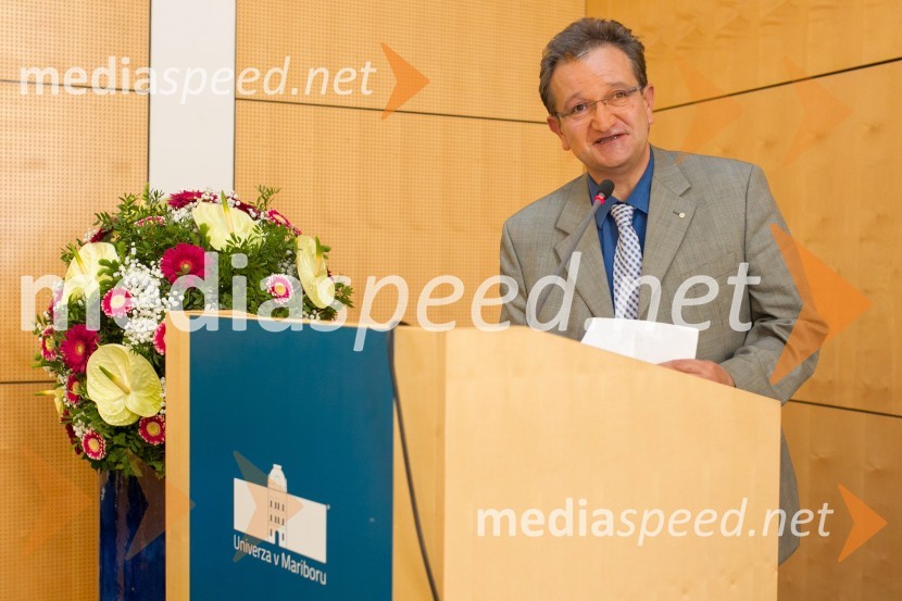 prof. dr. Stojan Potrč, Medicinska fakulteta, Univerza v MariboruPromocija doktorjev znanosti UM, junij 2014