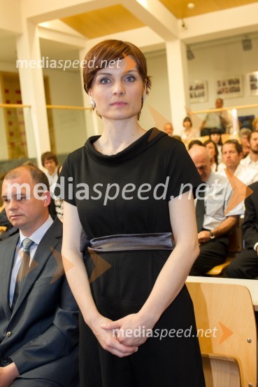 dr. Selestina Gorgieva, Fakulteta za strojništvo, Univerza v MariboruPromocija doktorjev znanosti UM, junij 2014