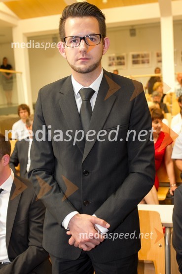 doc. dr. Gregor Harih, Fakulteta za strojništvo, Univerza v MariboruPromocija doktorjev znanosti UM, junij 2014