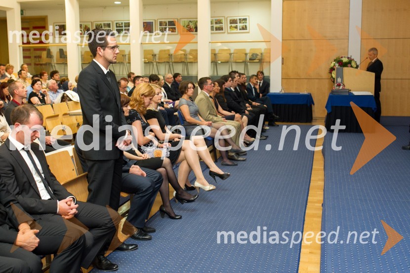 doc. dr. Gregor Harih, Fakulteta za strojništvo, Univerza v MariboruPromocija doktorjev znanosti UM, junij 2014