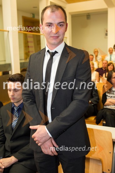 dr. Matija Kos, Fakulteta za strojništvo, Univerza v MariboruPromocija doktorjev znanosti UM, junij 2014