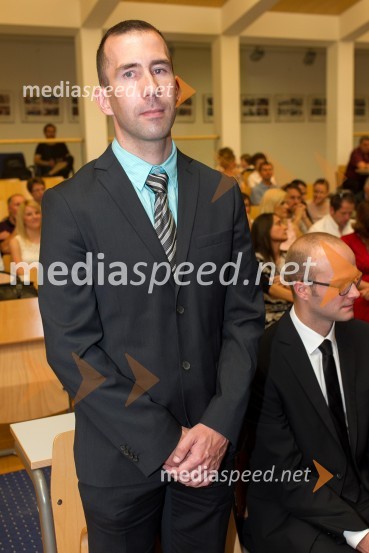 doc. dr. Matjaž Maletič, Fakulteta za organizacijske vede, Univerza v MariboruPromocija doktorjev znanosti UM, junij 2014