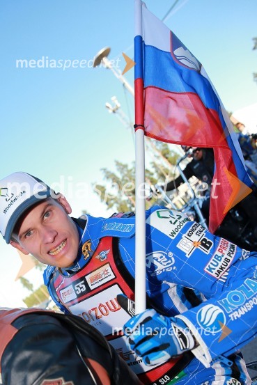  Matej Žagar, speedwayist (Slovenija)Žagarjev boks s Pedersenom in pomembnih deset točk