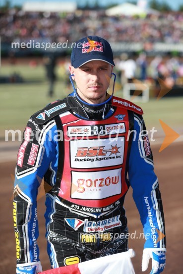  Jaroslaw  Hampel, speedwayist (Poljska)Žagarjev boks s Pedersenom in pomembnih deset točk