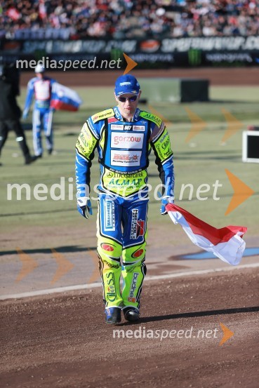  Krzysztof  Kasprzak, speedwayist (Poljska)Žagarjev boks s Pedersenom in pomembnih deset točk