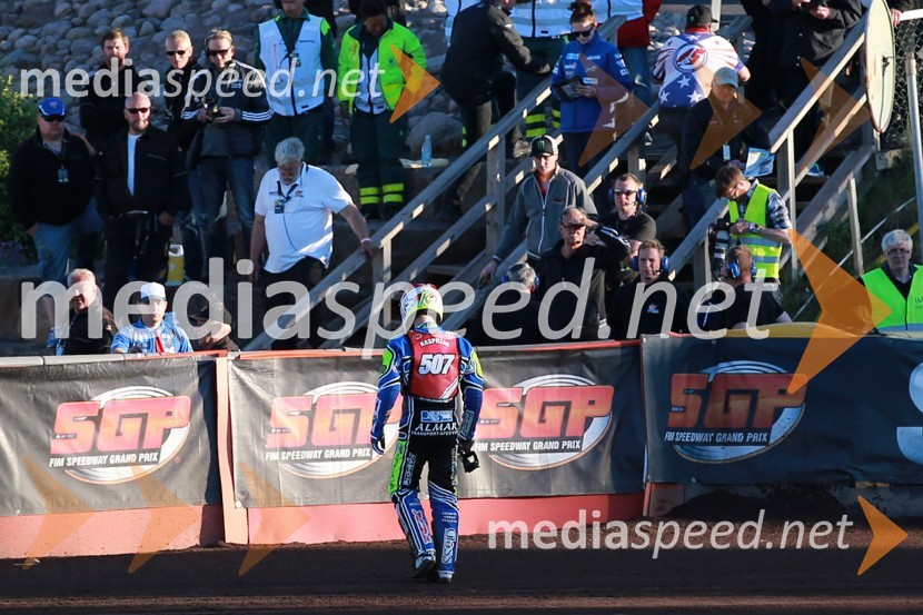 Krzysztof  Kasprzak, speedwayist (Poljska)Žagarjev boks s Pedersenom in pomembnih deset točk