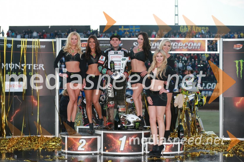  Tai  Woffinden, speedwayist (Velika Britanija)Žagarjev boks s Pedersenom in pomembnih deset točk