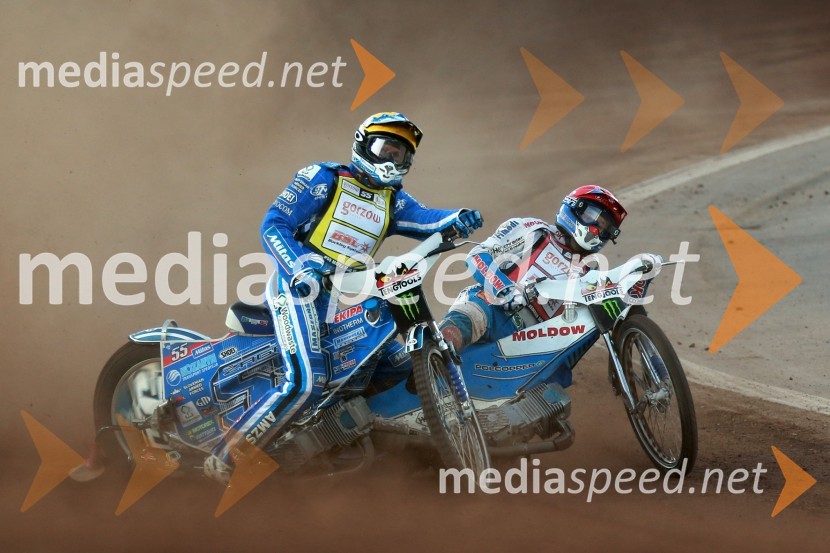  Matej Žagar, speedwayist (Slovenija);  Nicki  Pedersen, speedwayist (Danska)Žagarjev padec in obračun s Pedersenom