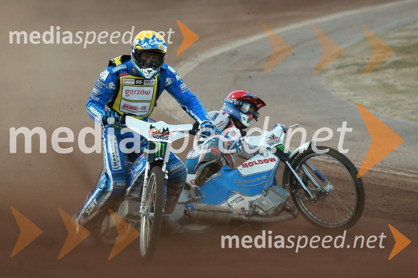  Matej Žagar, speedwayist (Slovenija);  Nicki  Pedersen, speedwayist (Danska)Žagarjev padec in obračun s Pedersenom