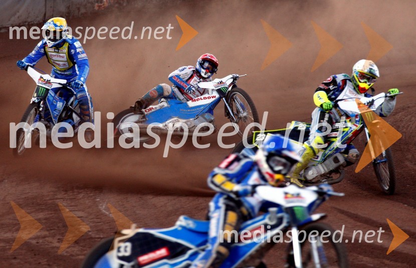  Matej Žagar, speedwayist (Slovenija);  Nicki  Pedersen, speedwayist (Danska)Žagarjev padec in obračun s Pedersenom
