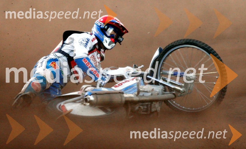  Nicki  Pedersen, speedwayist (Danska)Žagarjev padec in obračun s Pedersenom