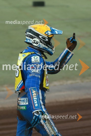  Matej Žagar, speedwayist (Slovenija)Žagarjev padec in obračun s Pedersenom